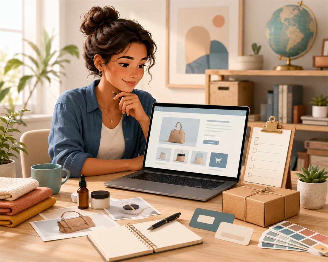 个人创业者准备 Shopify 独立站建站资料｜MaybeDesign