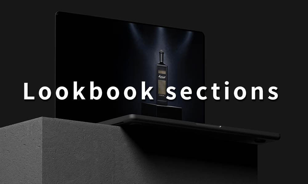 Lookbook sections
